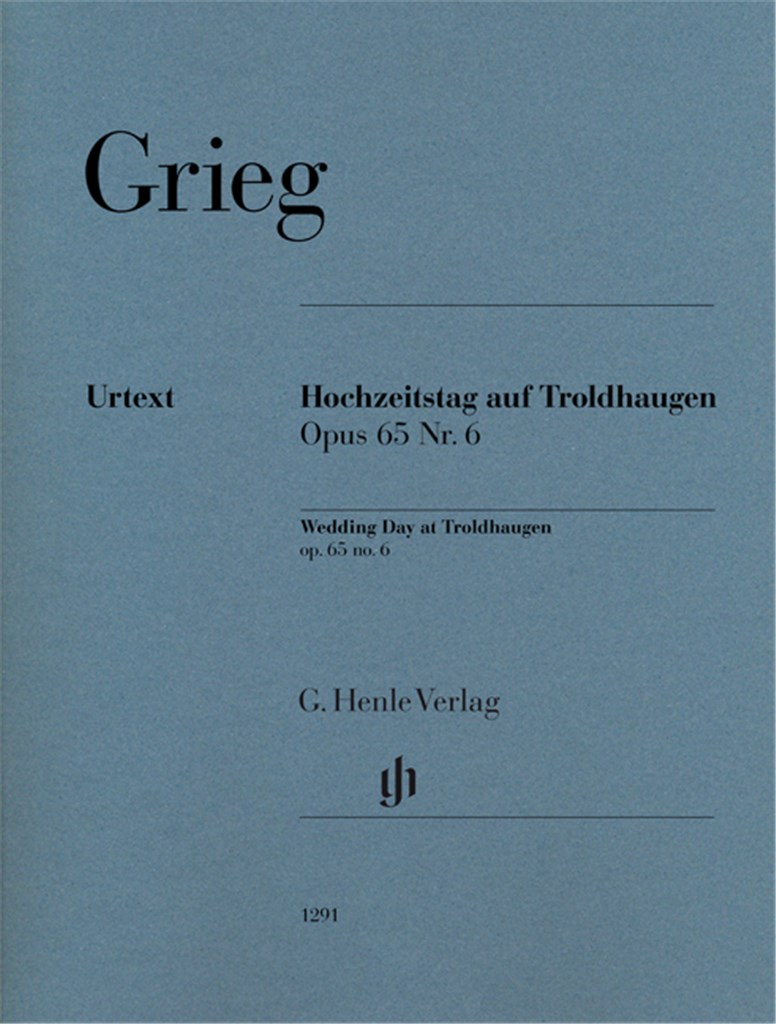 Wedding Day at Troldhaugen op. 65 no. 6